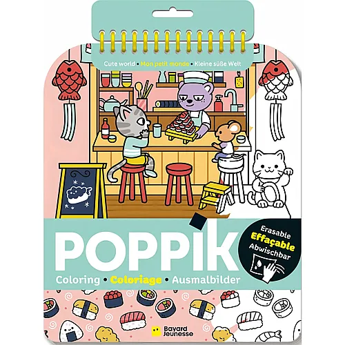 Poppik Ausmalbilder Kleine s�sse Welt