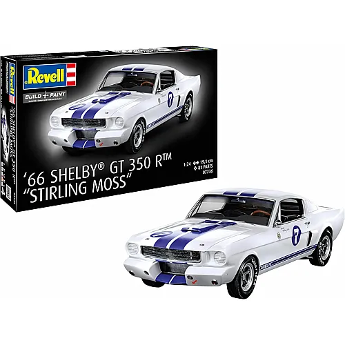 Revell Build & Paint Modellbausatz 1966 Shelby GT 350 R Stirling Moss - 81 Teile
