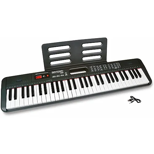 Bontempi HarmonyKeys - Professionelle Digitaltastatur, 61 Tasten mit USB-Anschluss