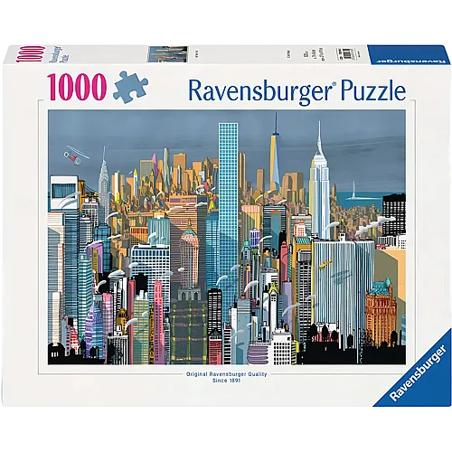 Ravensburger Puzzle I am New York - 1000 Teile