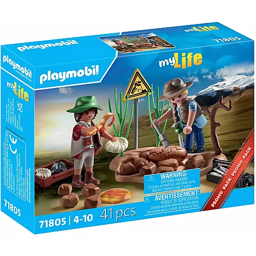 PLAYMOBIL My Life Urzeit-Schatzsuche - 41 Teile