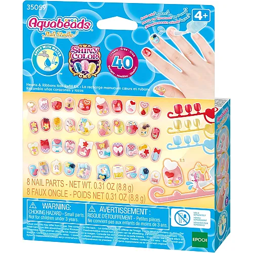Nagelstudio Nachf�llset Herzen und B�nder