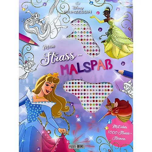 Panini Disney Prinzessin: Mein Strass-Malbuch