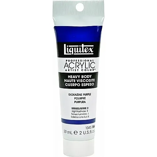 Liquitex Lqx Prof. Heavy Body Acrylfarbe 59ml Tube Dioxazinpurpur