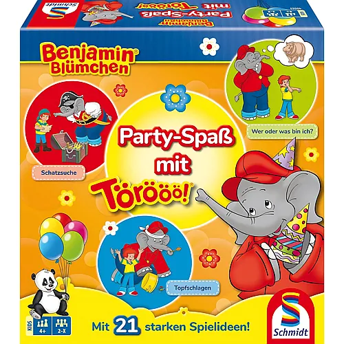 Schmidt Spiele Benjamin Bl�mchen Party-Spass mit T�r���!