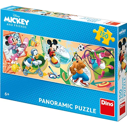 Dino Puzzle Panorama Mickey - 150 Teile