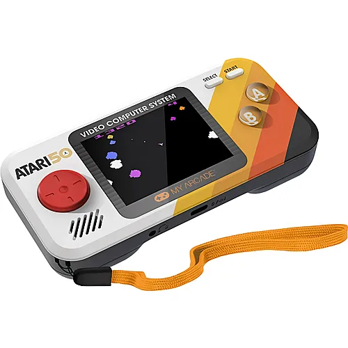 My Arcade Retro Pocket Player Atari Spielkonsole, exkl. 4x AA, exkl Micro-USB