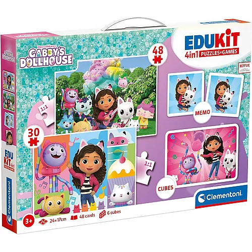 Clementoni Edukit 4in1 Gabby's Dollhouse