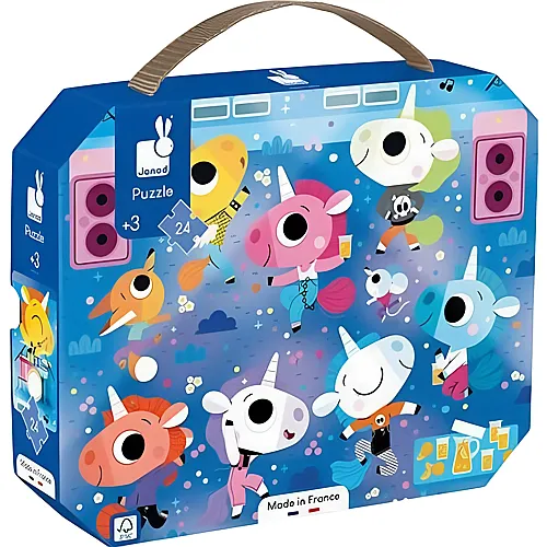 Janod Puzzle Einhorn - 24 Teile