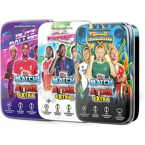 Topps UCC Match Attax Extra 2026 - Mega Tin Bundle
