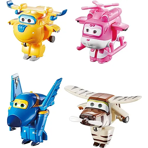 Alpha Toys Transform-a-Bots 4er Set (5cm)