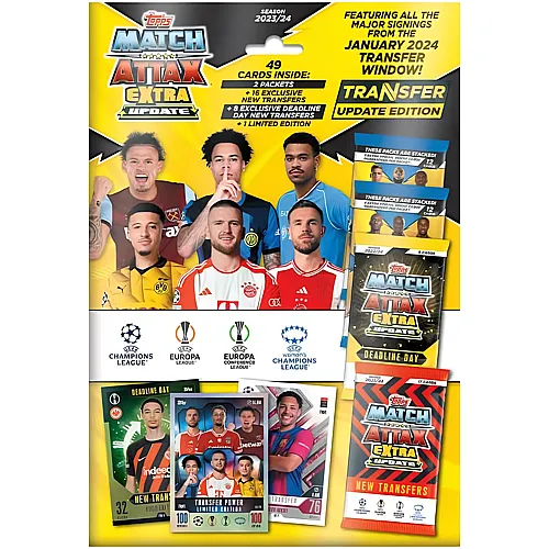 Topps Match Attax Extra 2024 - Transfer Update Edition