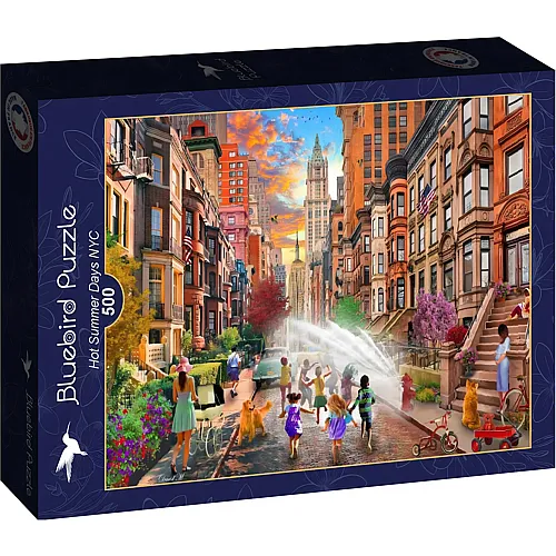 Heisse Sommertage NYC 500Teile
