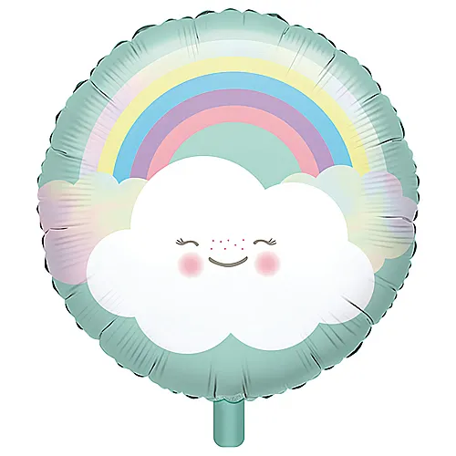 Amscan Folienballon Rainbow & Cloud (43cm)