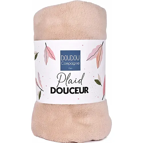 Doudou et Compagnie Decke 70x100cm beige