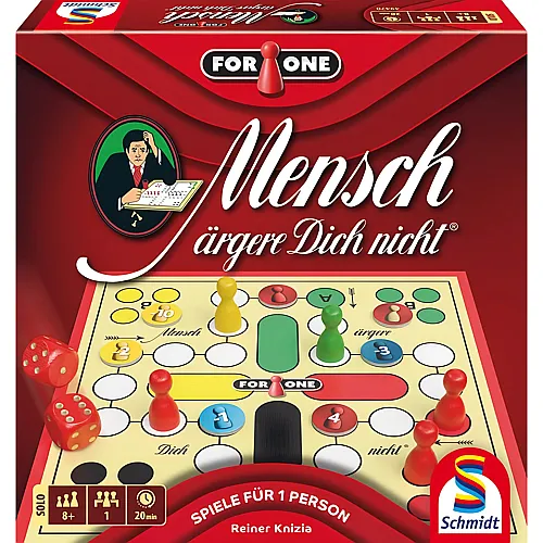 Schmidt Spiele For One Mensch �rgere Dich nicht