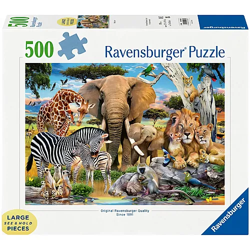 Ravensburger Puzzle Wilde Tierbabys (500Teile)