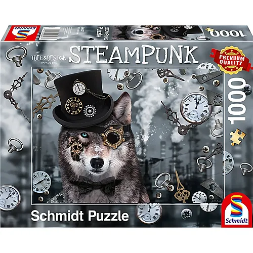 Schmidt Puzzle Steampunk Wolf (1000Teile)