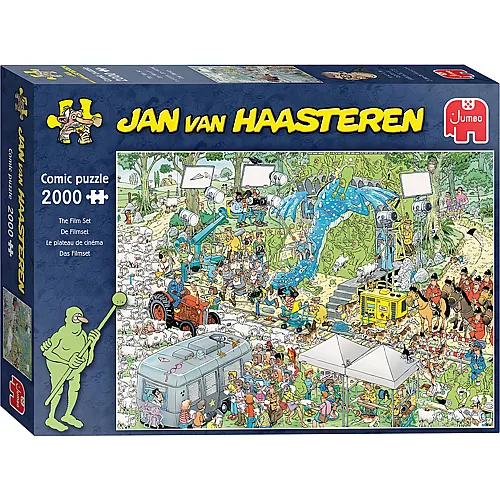 Jumbo Jan van Haasteren Puzzle - Das Filmset, 2000.