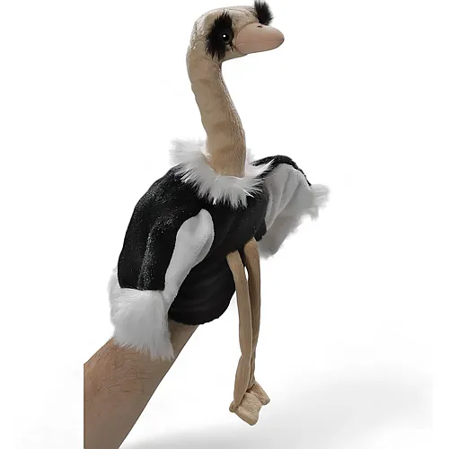 Carl Dick Handpuppe Strau� - 40 cm