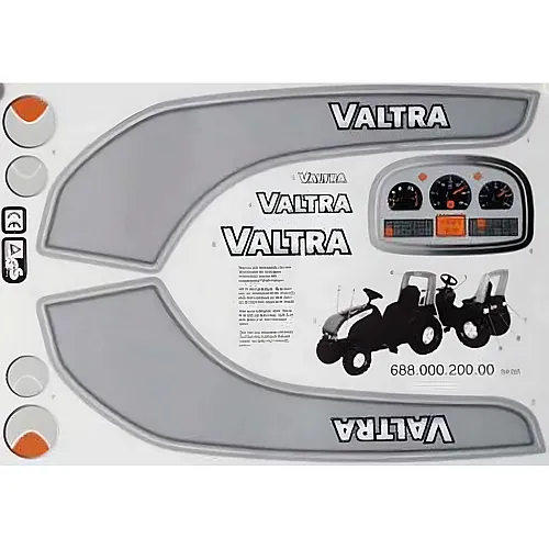 RollyToys Aufkleber f�r Valtra
