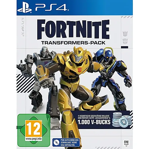 Fortnite Transformers Pack Code in a Box