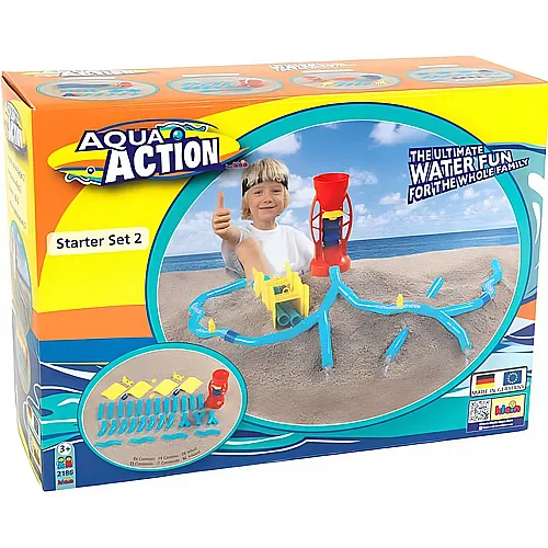 Theo Klein Aqua Action Sand Starter Set 2 (38Teile)