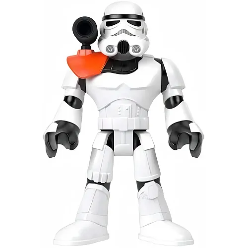 Imaginext STAR WARS Spielzeug XXL Sturmtruppler-Figur, ca. 42 cm grosse, bewegliche Figur mit Starter f�r Kinder ab 3 Jahren, HXG53
