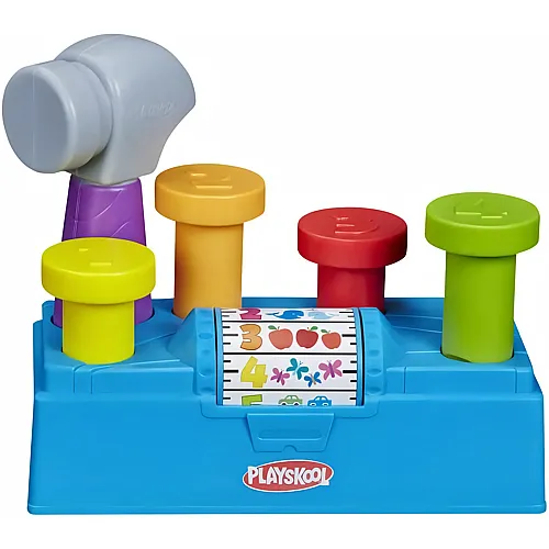 Hasbro Playskool H�mmerchen Klopfbank Aktivit�tsspielzeug f�r Kleinkinder ab 12 Monaten
