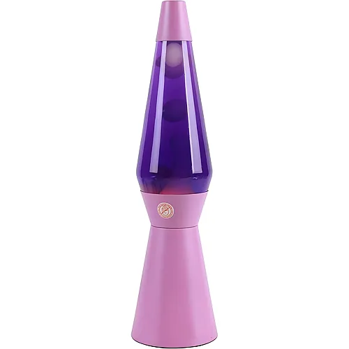Fl�ssige Lavalampe Lila Spaceship 40cm