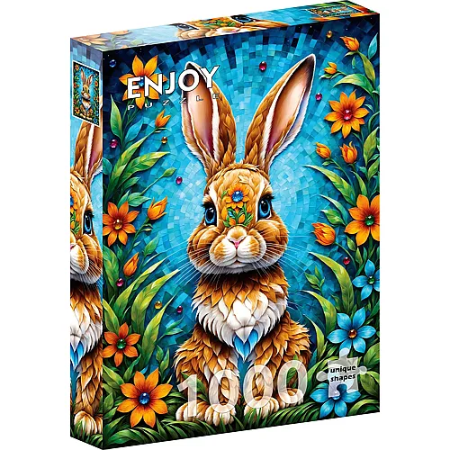 Enjoy Puzzle Gartenhase - 1000 Teile