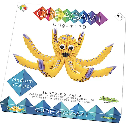 Creagami Origami 3D Oktopus (479Teile)