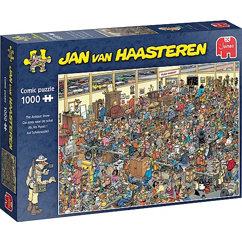 Jumbo Puzzle Jan van Haasteren Auf Schatzsuche - 1000 Teile