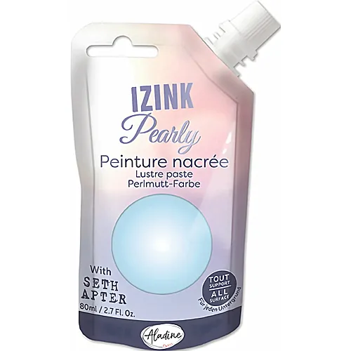 Aladine Izink Pearly Graublau - Seafoam 80 ML