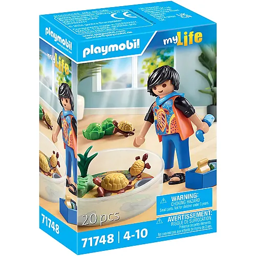 PLAYMOBIL My Life Schildkr�ten-Terrarium 71748