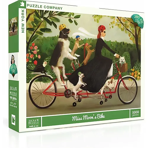 New York Puzzle Company Miss Moon's Bike - 1000 Teile