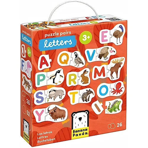 Buchstaben-Tiere 26Teile