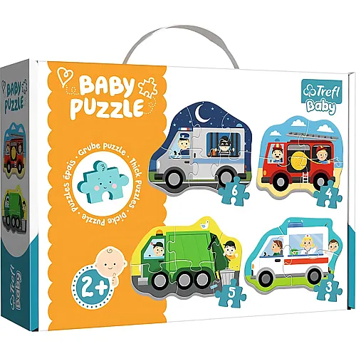 Trefl 4 Baby Puzzles - 18 Teile