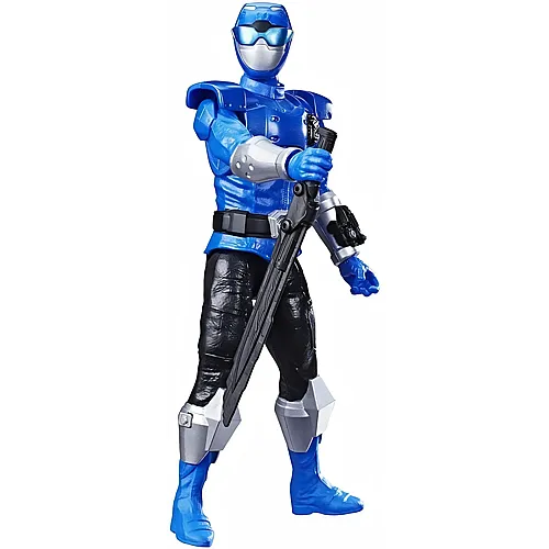 Power Rangers Hasbro E7803ES0 30 cm gro�e Beast Morphers Beast-X Blauer Ranger Action-Figur TV-Serie
