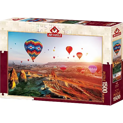 Art Puzzle Heissluftballone �ber Kappadokien - 1500 Teile
