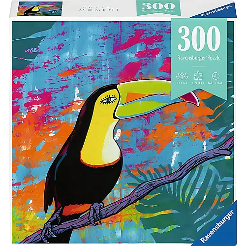 Ravensburger Puzzle Magic Tukan (300Teile)
