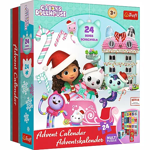 Adventskalender Gabbys Puppenhaus 24Teile