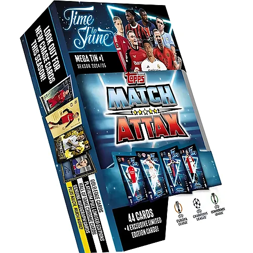 Topps Match Attax Mega Tin Time to Shine Season 2024/25 - English