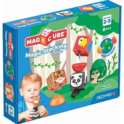 Blocks Stacking Jungle - 8 Teile