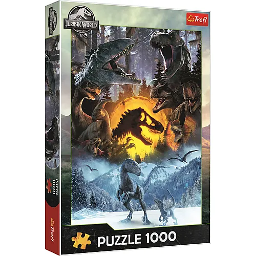 Trefl Puzzle In der Welt von Jurassic Park - 1000 Teile