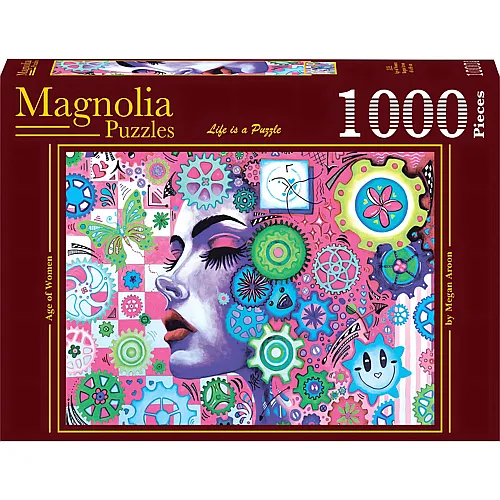 Magnolia Puzzle Puzzle 1000 Teile Zeitalter der Frauen