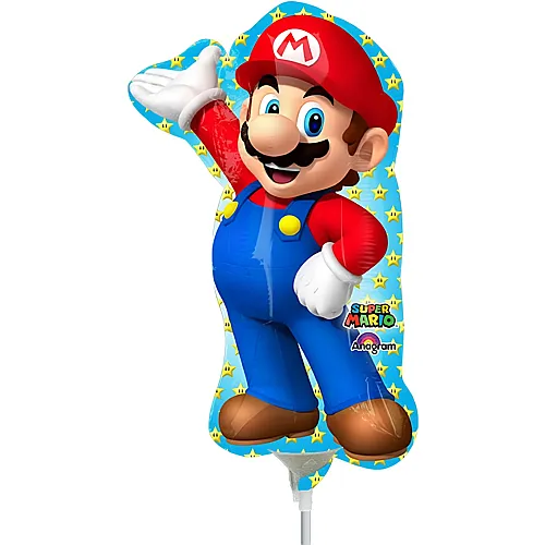 Mini-Folienballon Super Mario