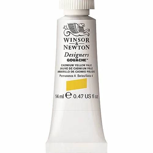 Winsor & Newton W&n Designers Gouache 14ml Tube Kadmiumgelfb Hell