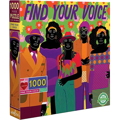 eeBoo Find your Voice (1000Teile)