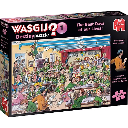 Jumbo Puzzle WASGIJ Die besten Jahre unseres Lebens - 1000 Teile